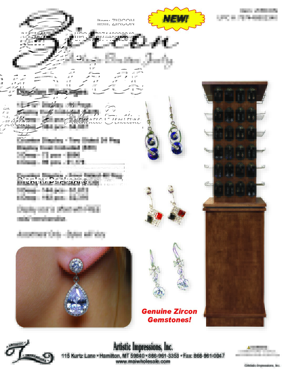 Zircon Gemstone Jewelry